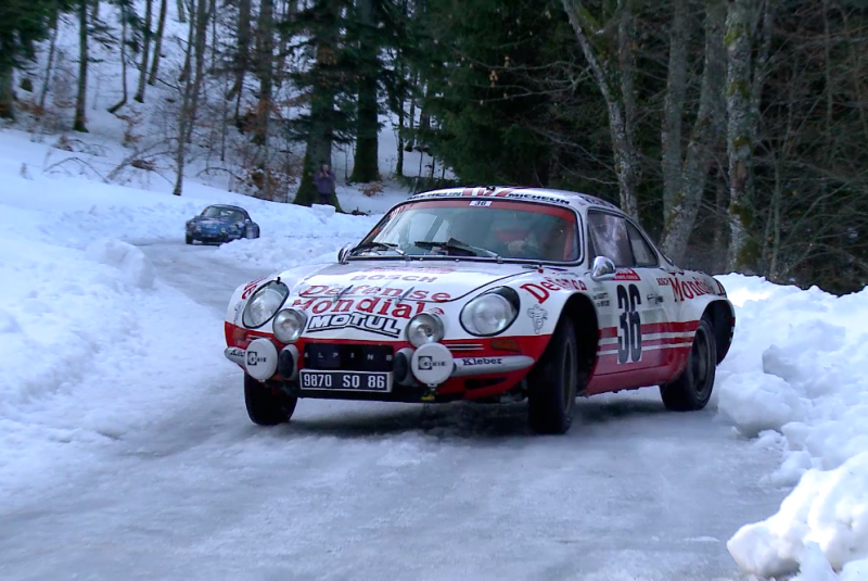 Alpine At Rallye Monte Carlo Historic Nouxe Productions Giving Power To Ideas And Meaning To Brands